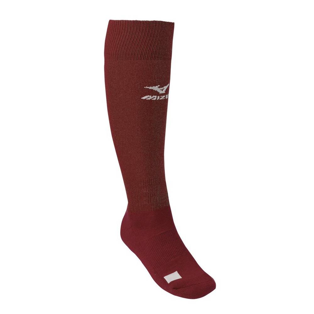 Calcetines Mizuno Performance Fastpitch G2 Hombre Burdeos Ofertas COLW-75964